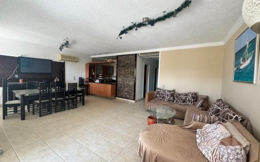 Beachfront Villa with Shared Pool in Touristic Promenade