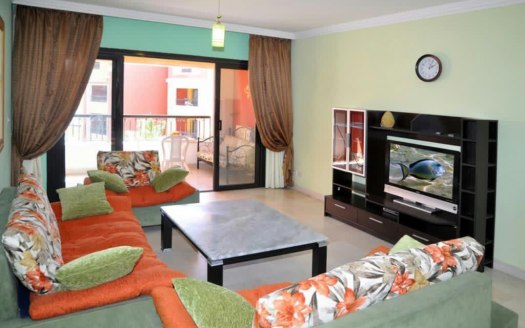 Two Bedrooms Apartment with Sea View in Touristic Promenade