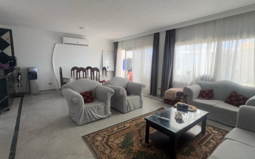 Beachfront Villa with Pool in Touristic Promenade