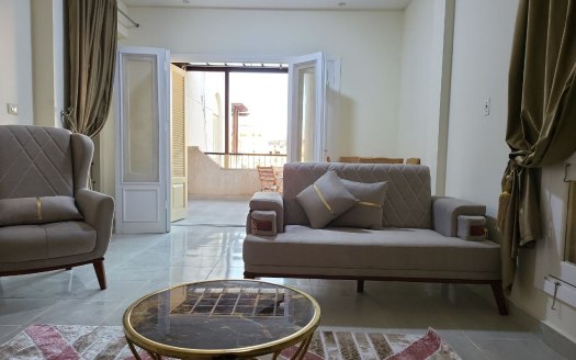 Apartment with Spacious Terrace for Rent in El Ahyaa District